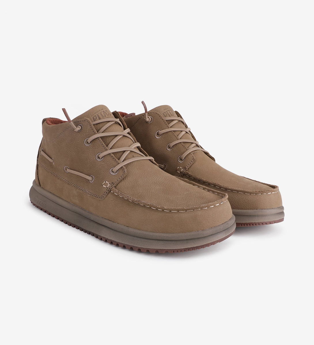 BOTA TIMOR LEATHER BEIGE-WalkinPitas