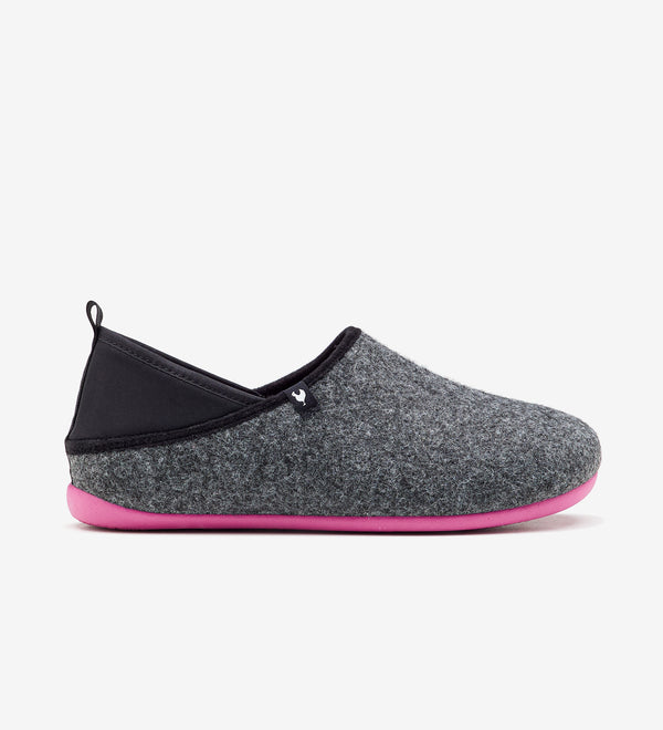 ZAPATILLAS DE CASA LANNA DUAL FIT WOMAN MORADO & GRAFITO