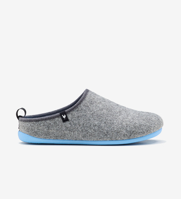 ZAPATILLAS DE CASA LANNA WOMAN GRIS & AZUL