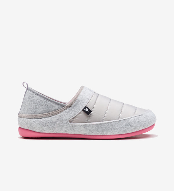 ZAPATILLAS DE CASA LUND DUAL FIT WOMAN GRIS