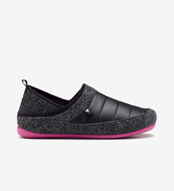 ZAPATILLAS DE CASA LUND DUAL FIT WOMAN NEGRO
