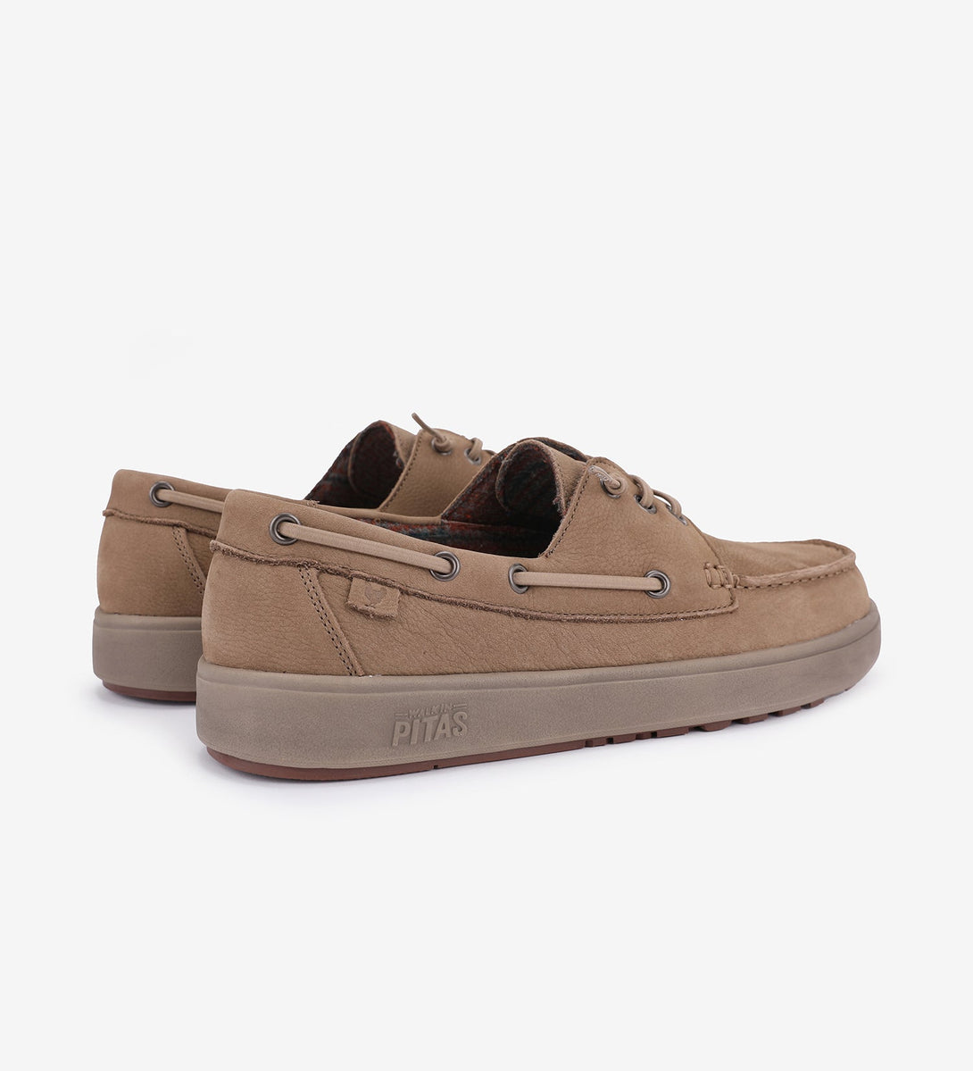 NAUTICO DAIKI LEATHER BEIGE-WalkinPitas