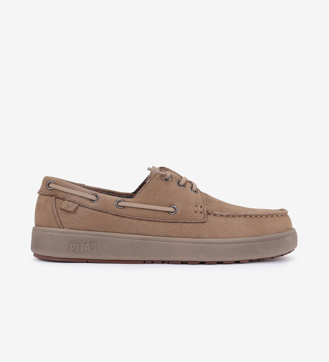 NAUTICO DAIKI LEATHER BEIGE-WalkinPitas