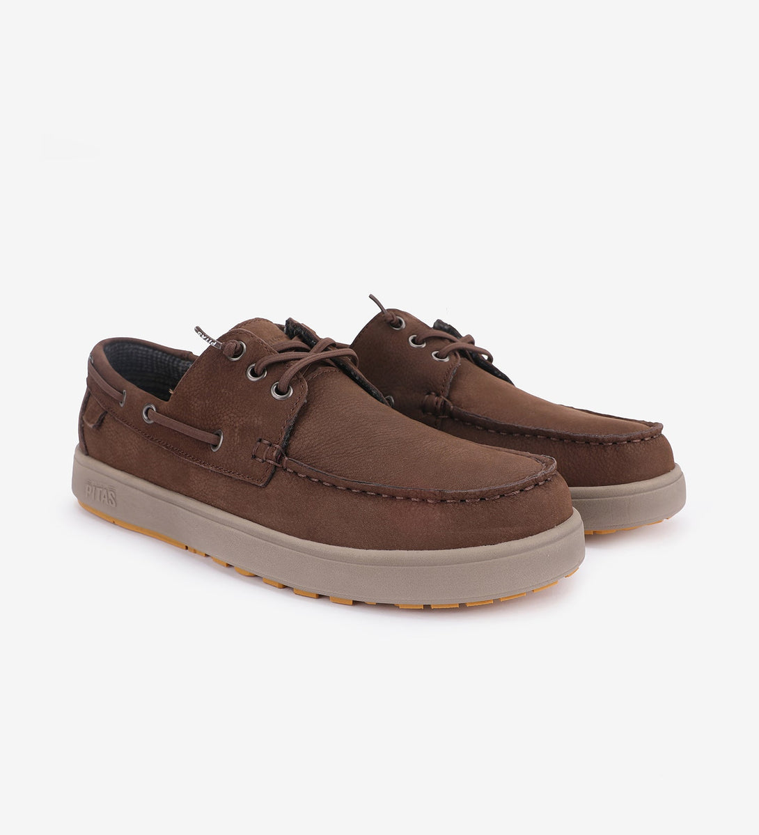 NAUTICO DAIKI LEATHER MARRON-WalkinPitas