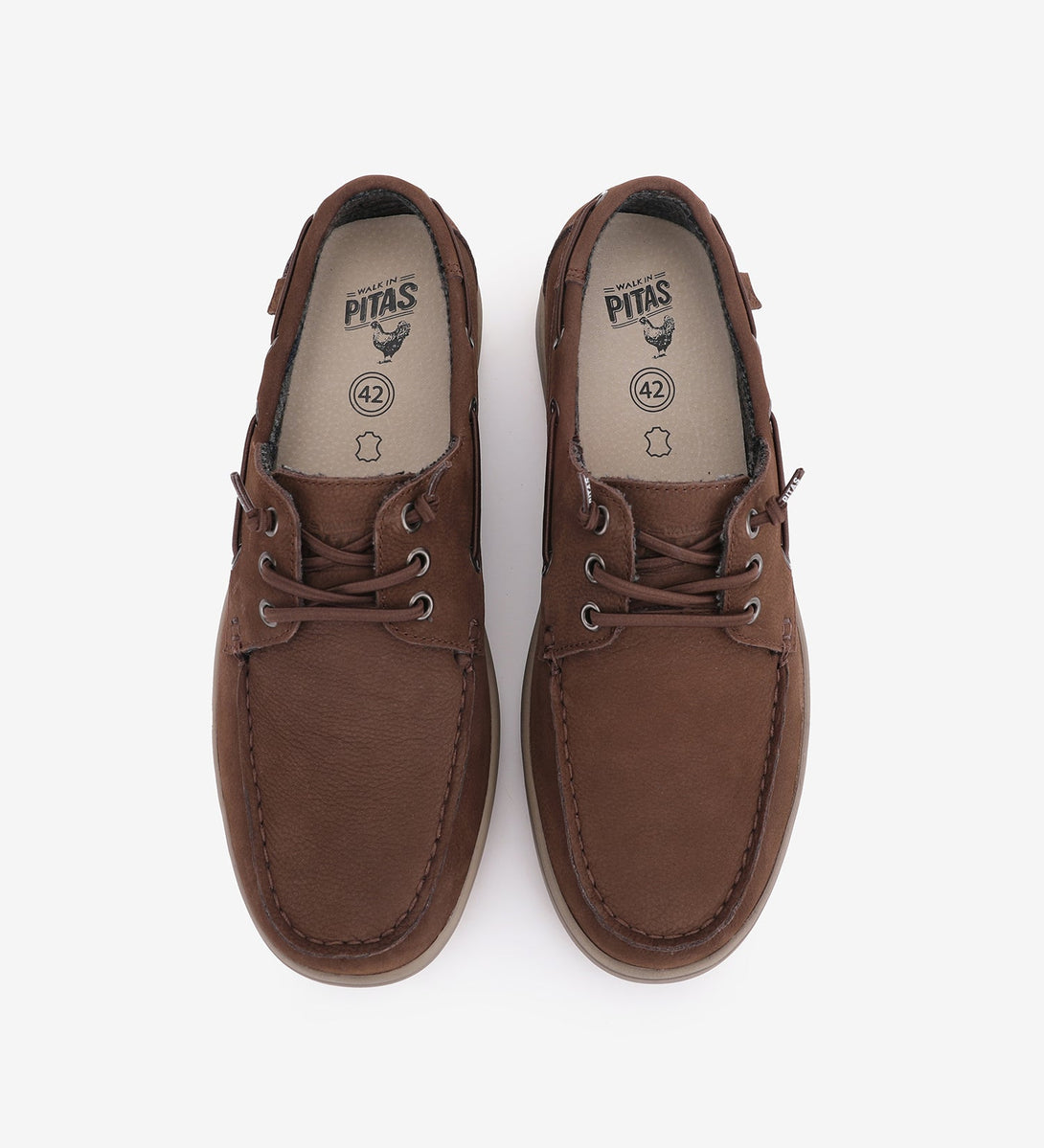 NAUTICO DAIKI LEATHER MARRON-WalkinPitas