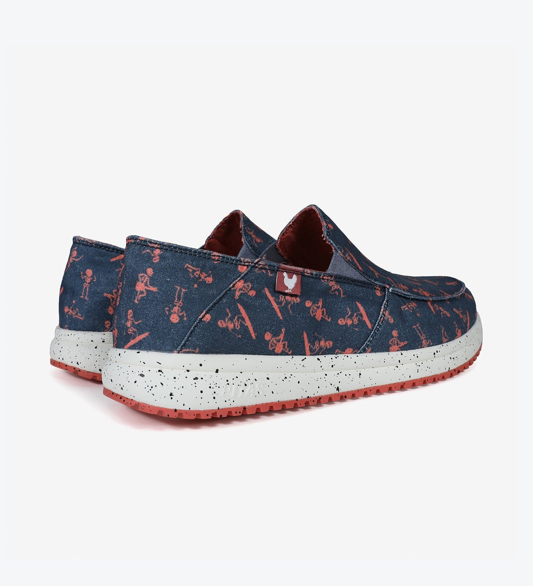 SLIP ON BONES AZUL CORAL-WalkinPitas