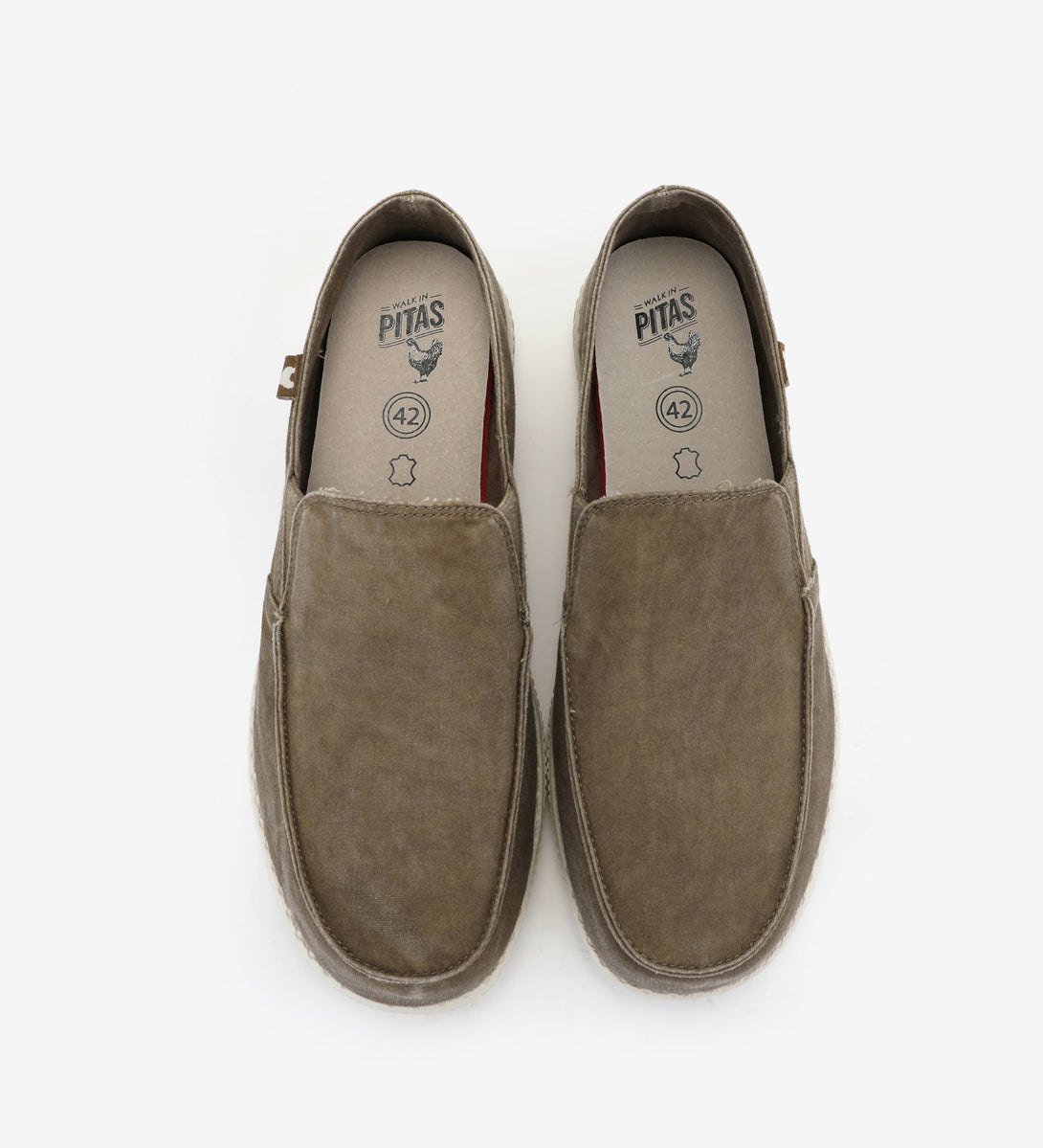 SLIP ON WP150 WASHED TAUPE-WalkinPitas