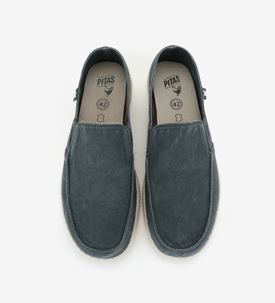 SLIP ON WP150 WASHED VERDE-WalkinPitas