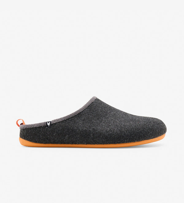 ZAPATILLAS DE CASA BORJ NEGRO & NARANJA-WalkinPitas